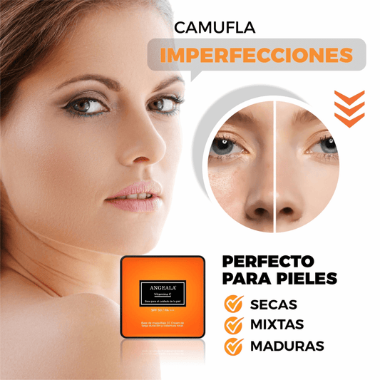 (COMPRA 1 LLEVA 2) Base de Maquillaje en Crema Anti-Edad ANGEALA®