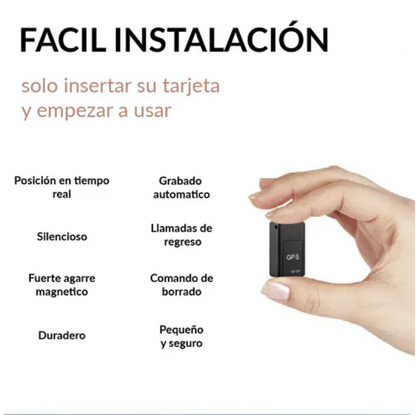 Mini localizador GPS magnético