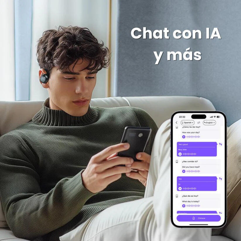 AURICULARES TRADUCTORES | Comunícate en cualquier parte del mundo